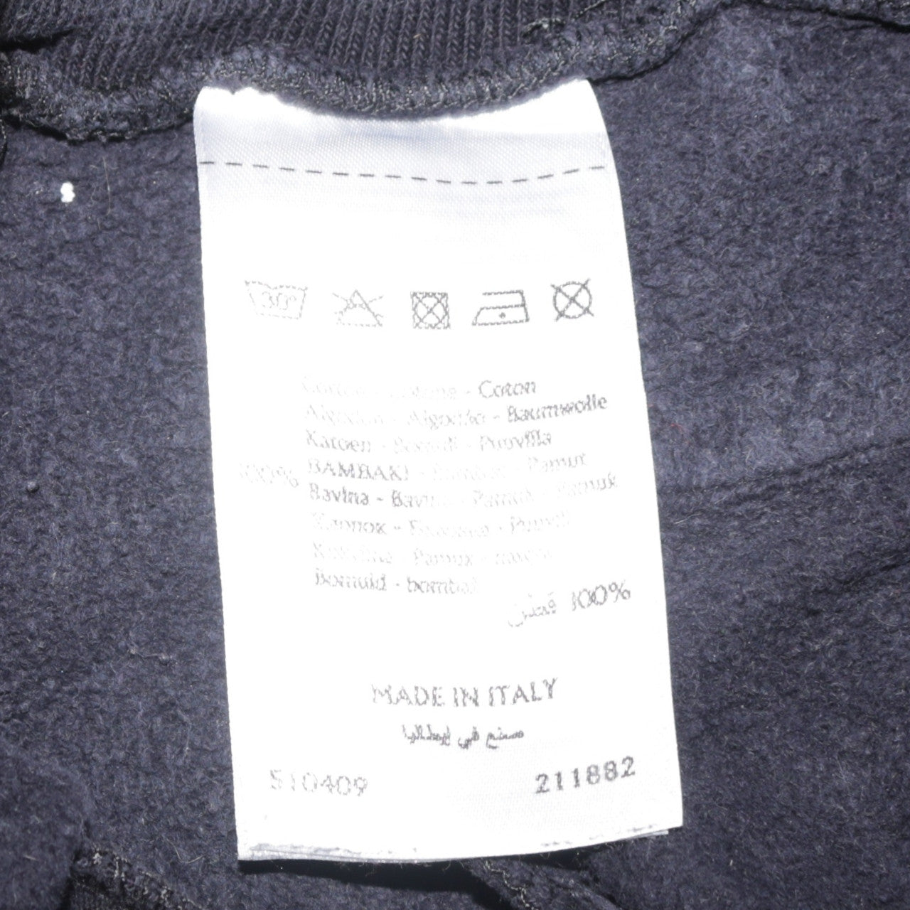 Champion x Wood Wood Men's Black Jogger Sweatpants Size M 100% Cotton