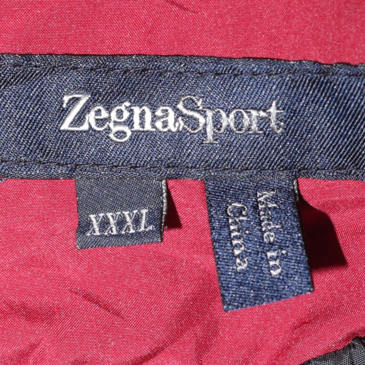 ZegnaSport Men's Black 3XL Lightweight Track Pants