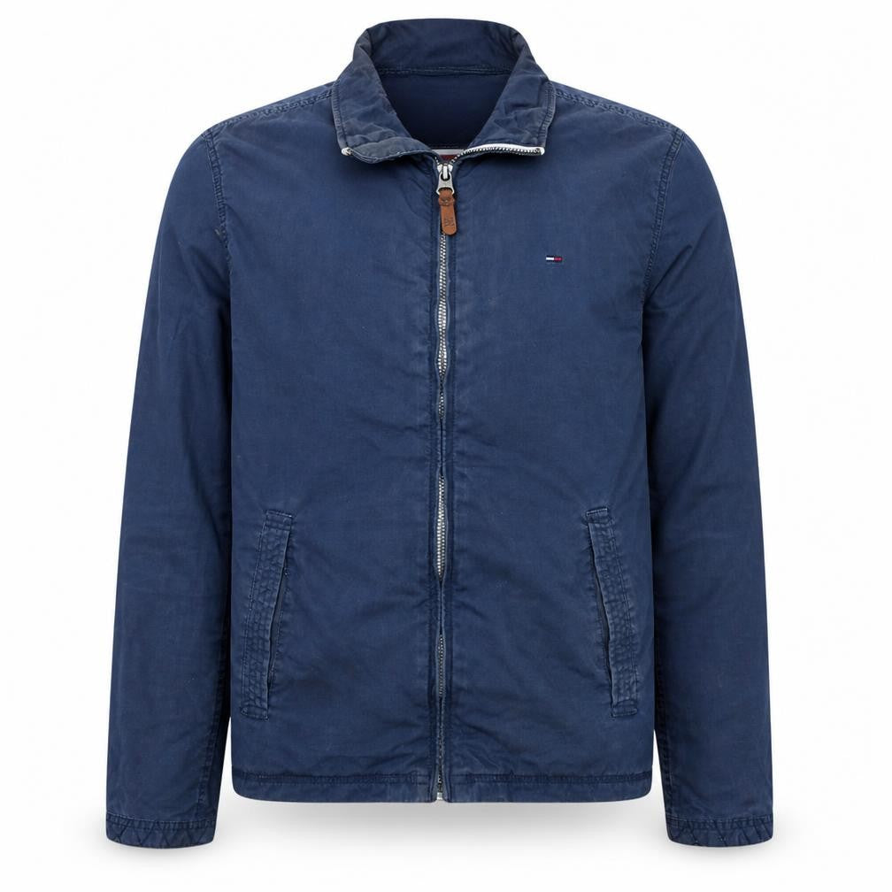 Tommy Hilfiger Denim Men's Blue Full Zip Cotton Jacket L