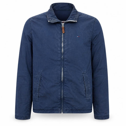 Tommy Hilfiger Denim Men's Blue Full Zip Cotton Jacket L