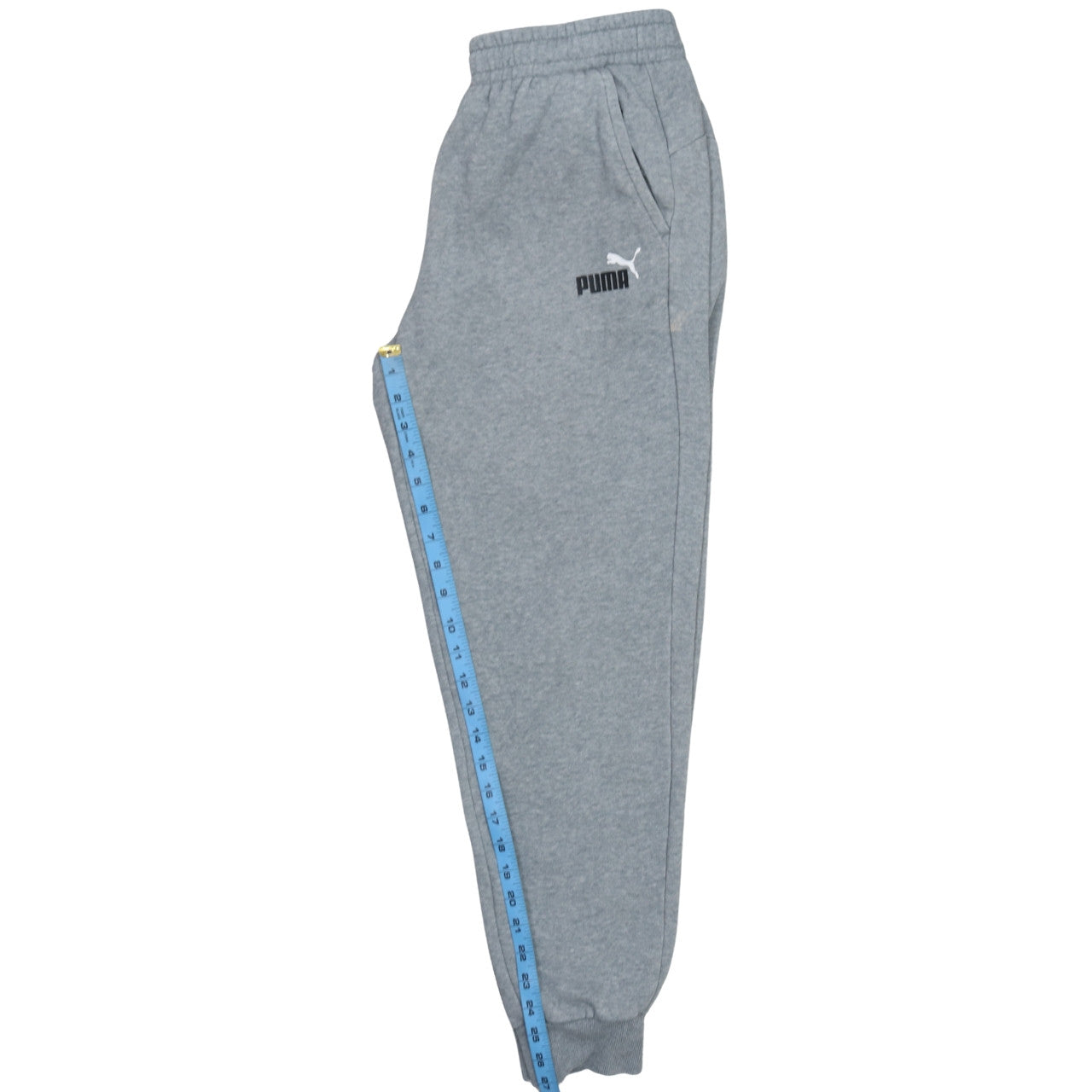 Puma Mens Grey Fleece Sweatshirt Joggers L Regular Fit Sportswear
