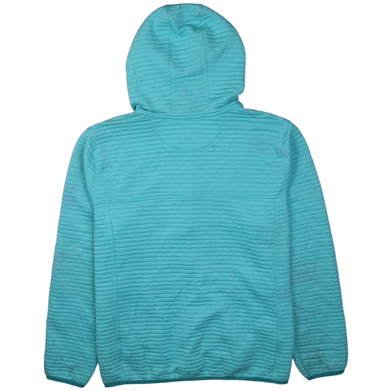 L.L.Bean Unisex Blue Full Zip Fleece Hoodie XL Regular