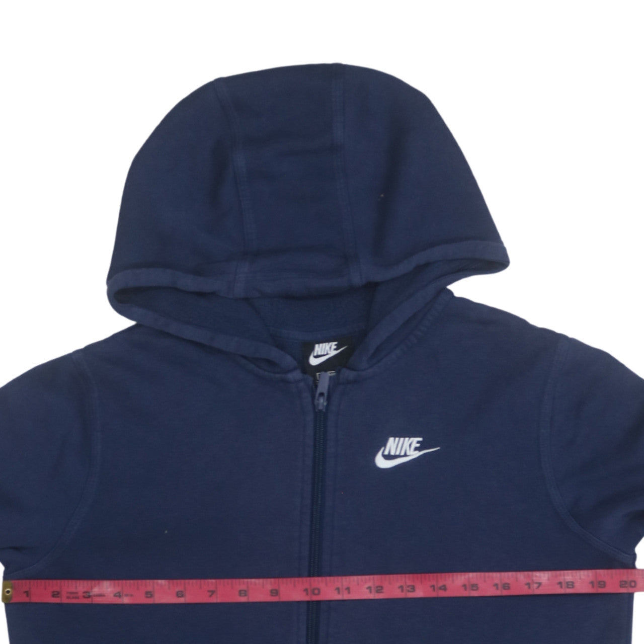Nike Teens Blue Full Zip Hoodie XL Standard Fit Fleece