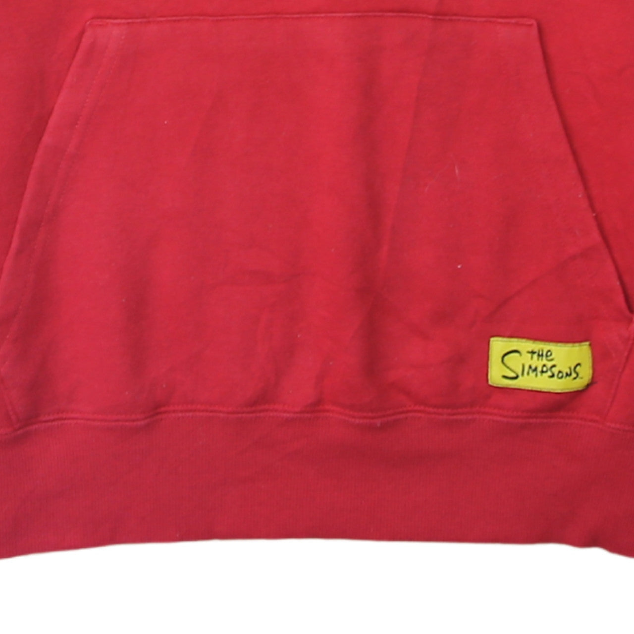 The Simpsons Men's Red Hoodie Small Pullover Christmas Graphic
