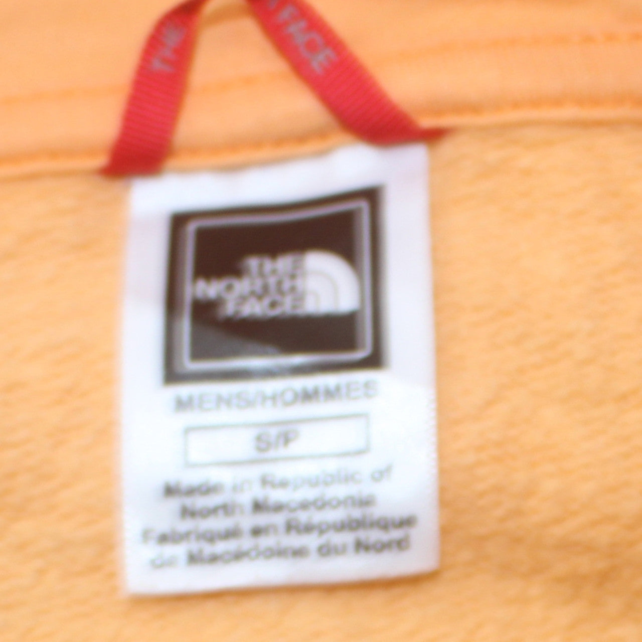 The North Face Men’s Yellow Pullover Hoodie Small Outdoor Cotton