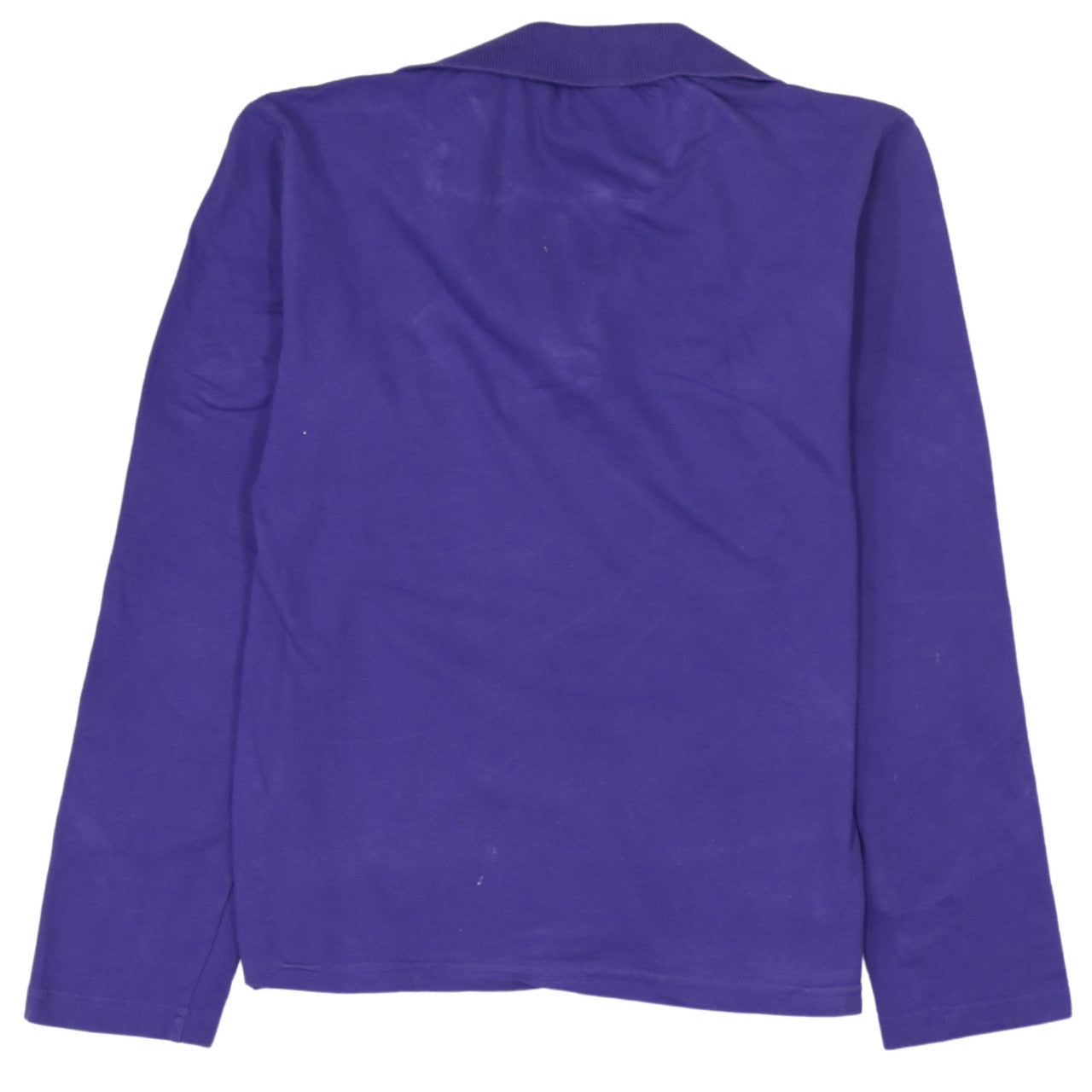 Burberry Men’s Purple Long Sleeve Polo Shirt XL Cotton