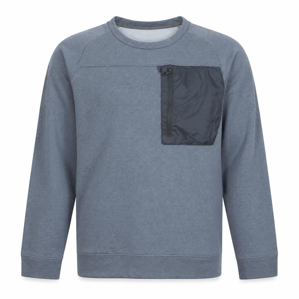The North Face Men's Grey Pullover Sweatshirt Size S Outdoor Fleece
