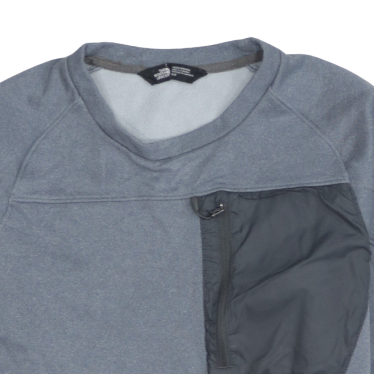 The North Face Men's Grey Pullover Sweatshirt Size S Outdoor Fleece