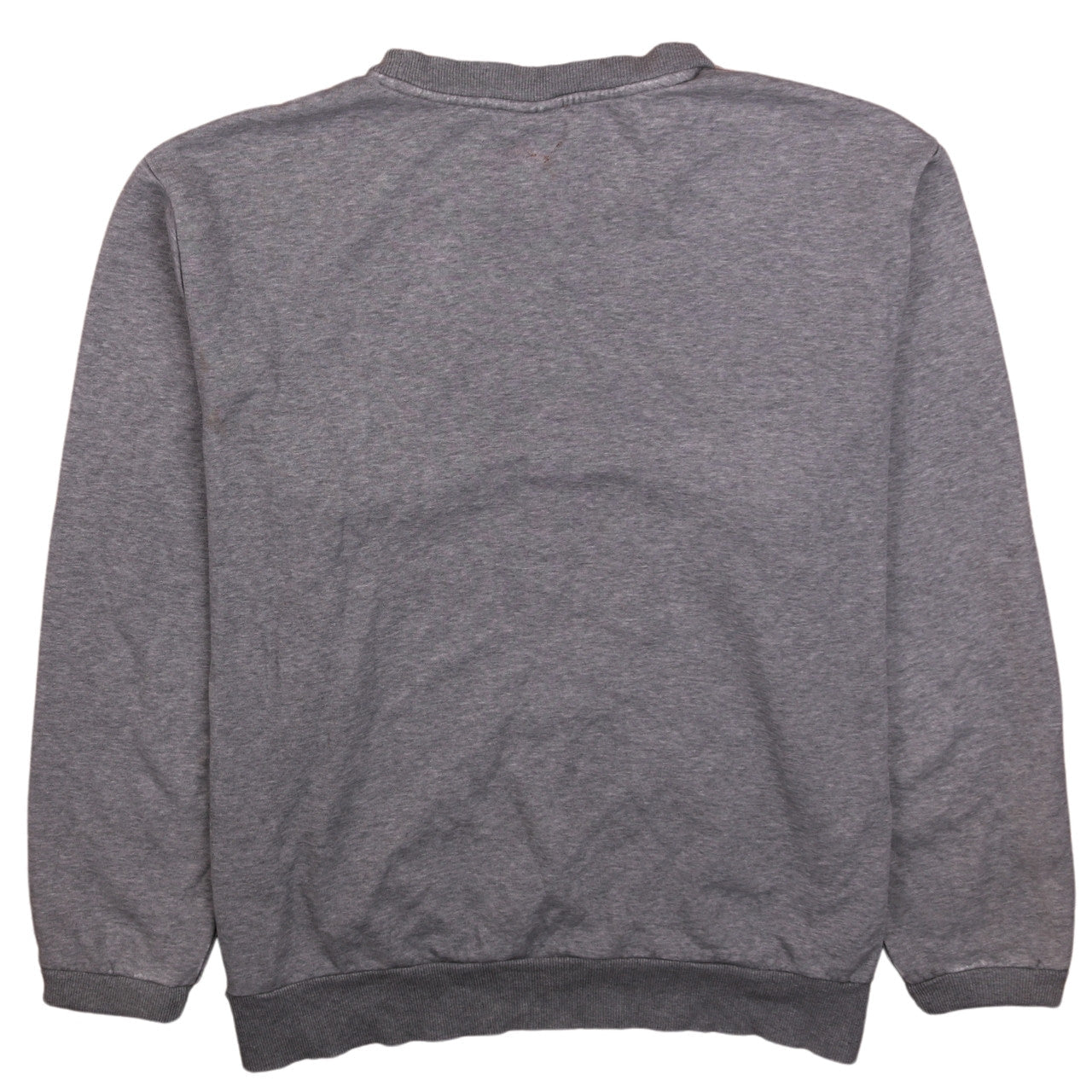 Puma Men's Grey XL Crew Neck Logo Pullover Sweatshirt