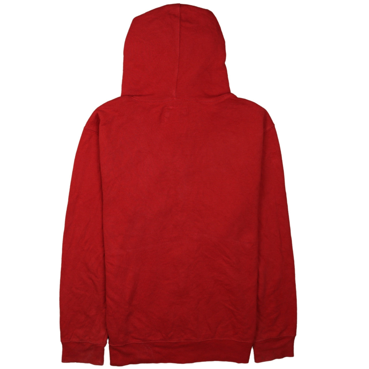 Gap Men's Red Full Zip Logo Hoodie Size M