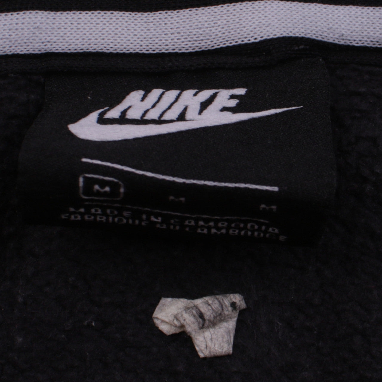 Nike Air Men's Black 1/2 Zip Pullover Hoodie Medium