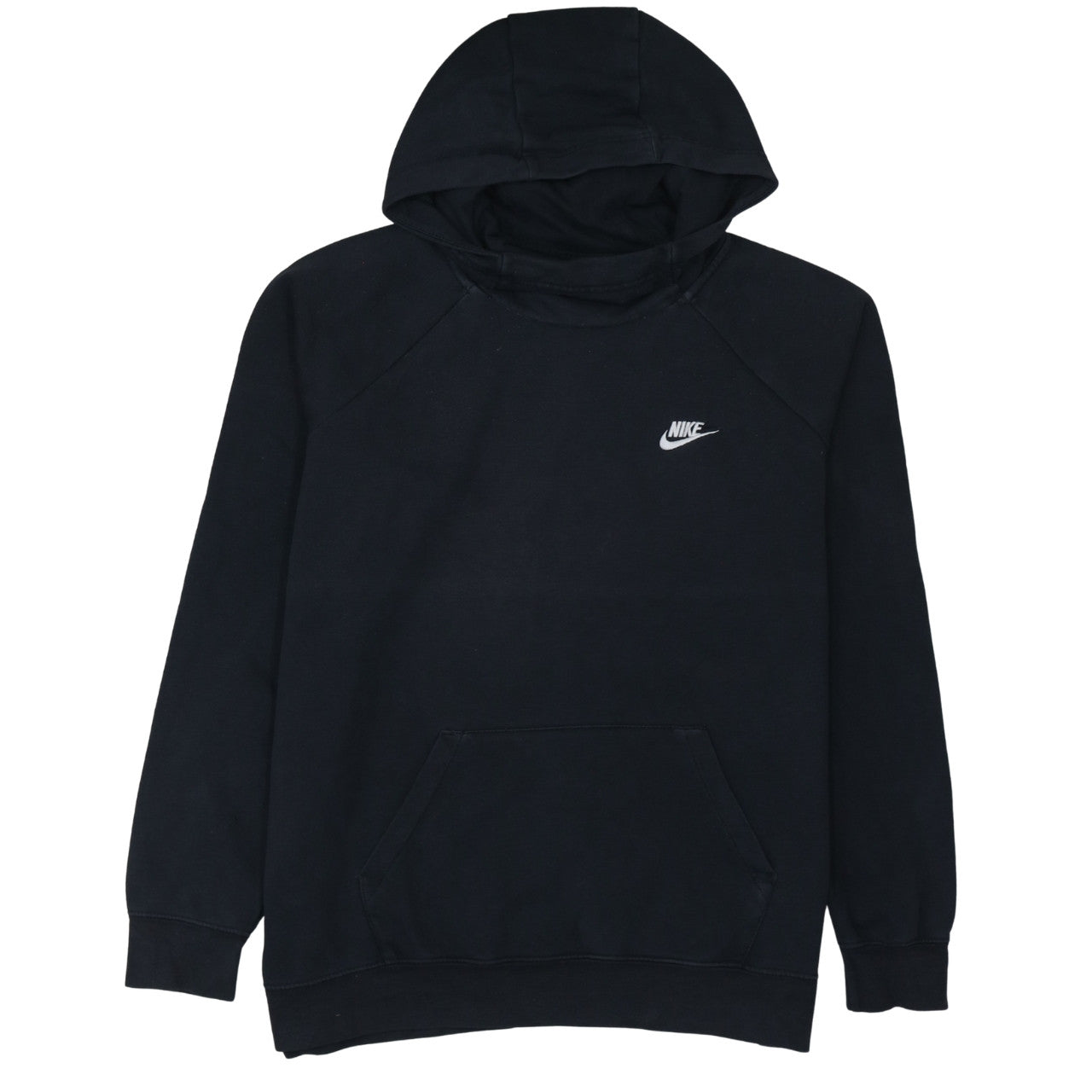 Nike Men’s Black XL Pullover Hoodie with Logo Pocket Fleece