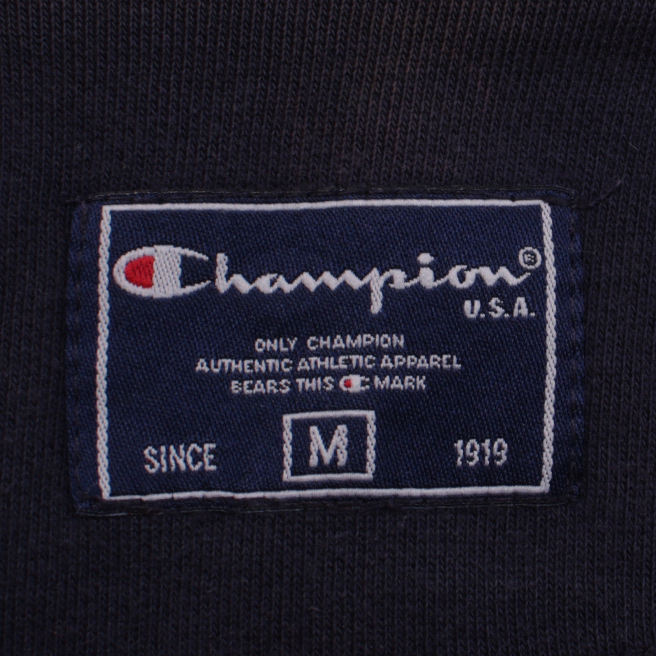 Champion Men’s Blue Full Zip Fleece Sweatshirt M
