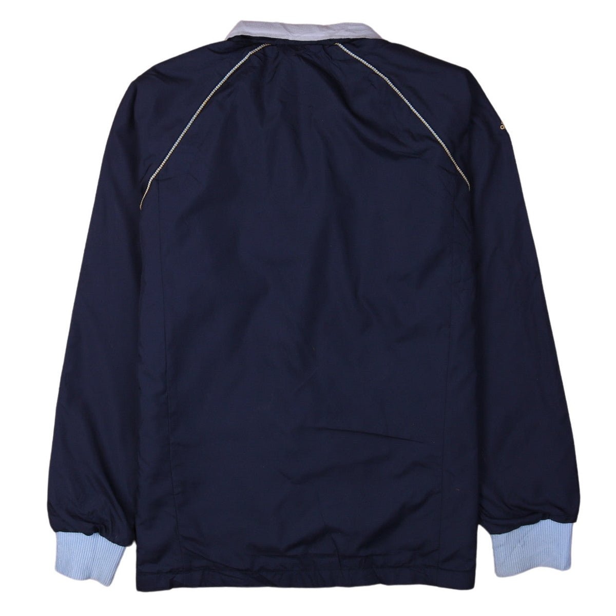 Adidas Girls Blue Zip-Up Track Jacket 14 Years Logo Sportswear