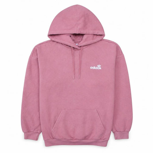 Adidas Womens Pink Pullover Hoodie XS Cotton Blend Casual