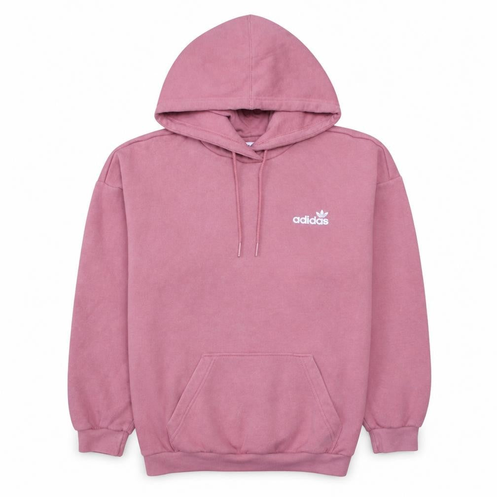 Adidas Womens Pink Pullover Hoodie XS Cotton Blend Casual