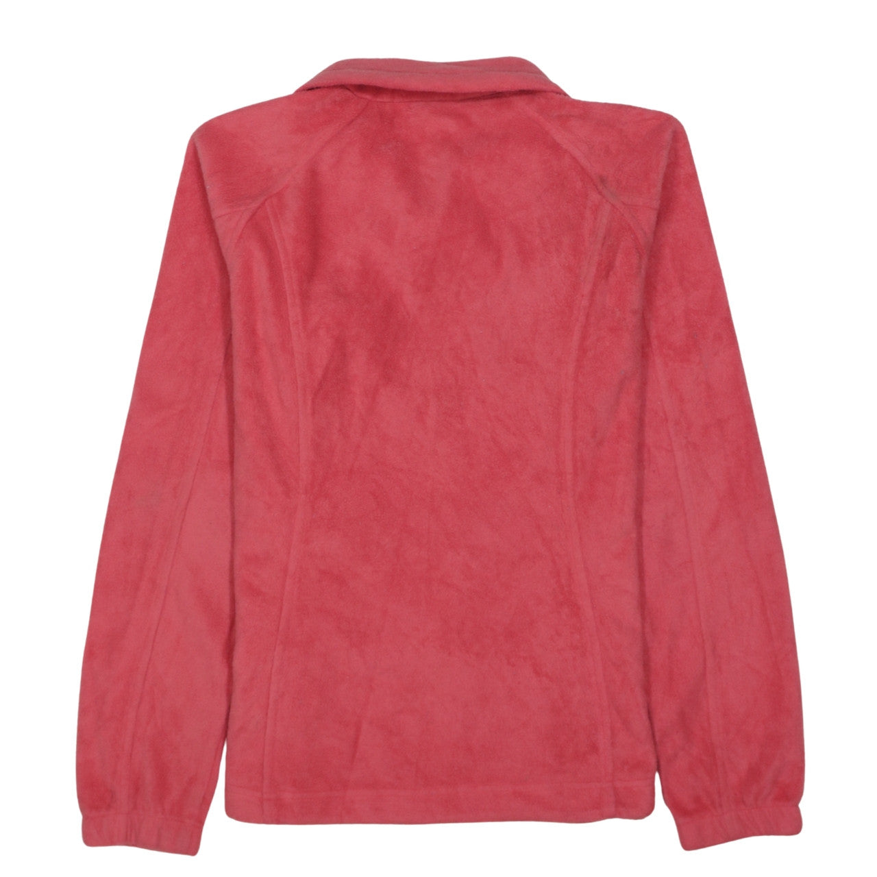 Columbia Womens Pink Fleece Full Zip Jacket Size M