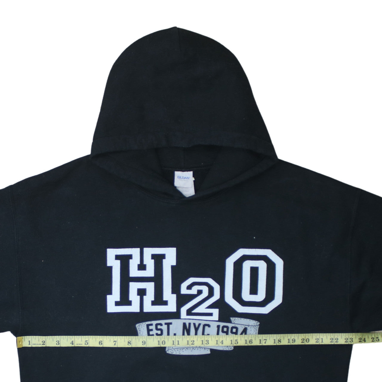 Gildan Men's Black H2O 2019 Tour Pullover Hoodie Size L