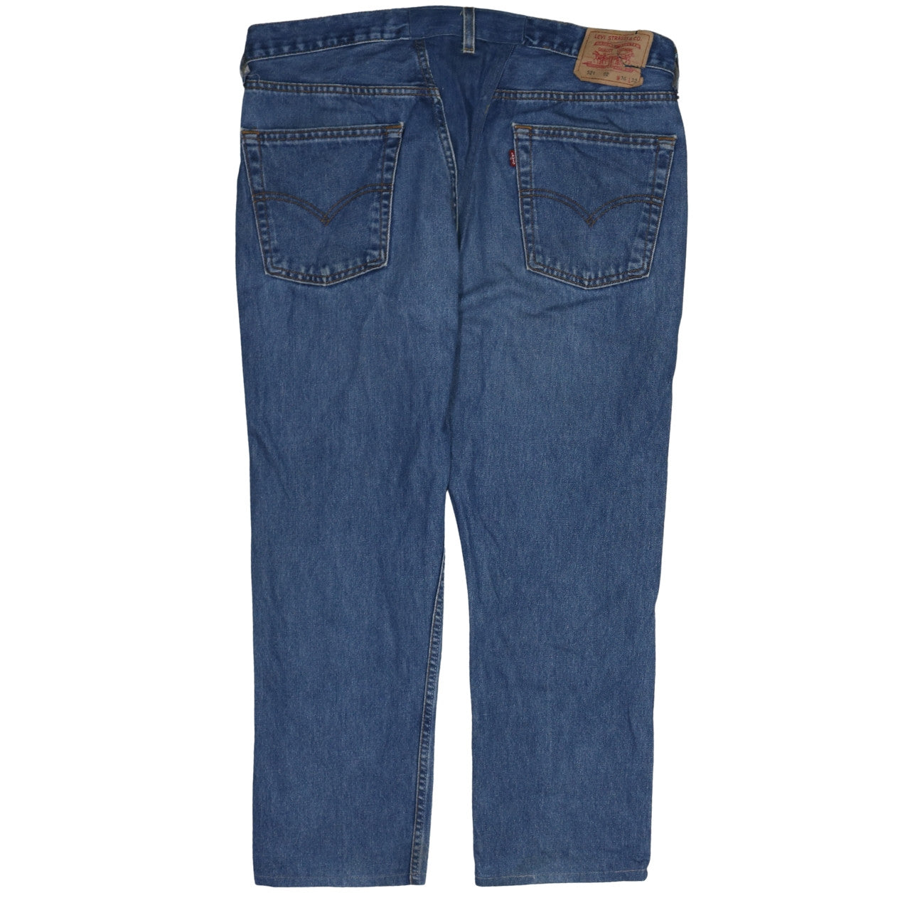 Levi Strauss & Co. Men's Blue 521 Regular Straight Denim Jeans W36 L32