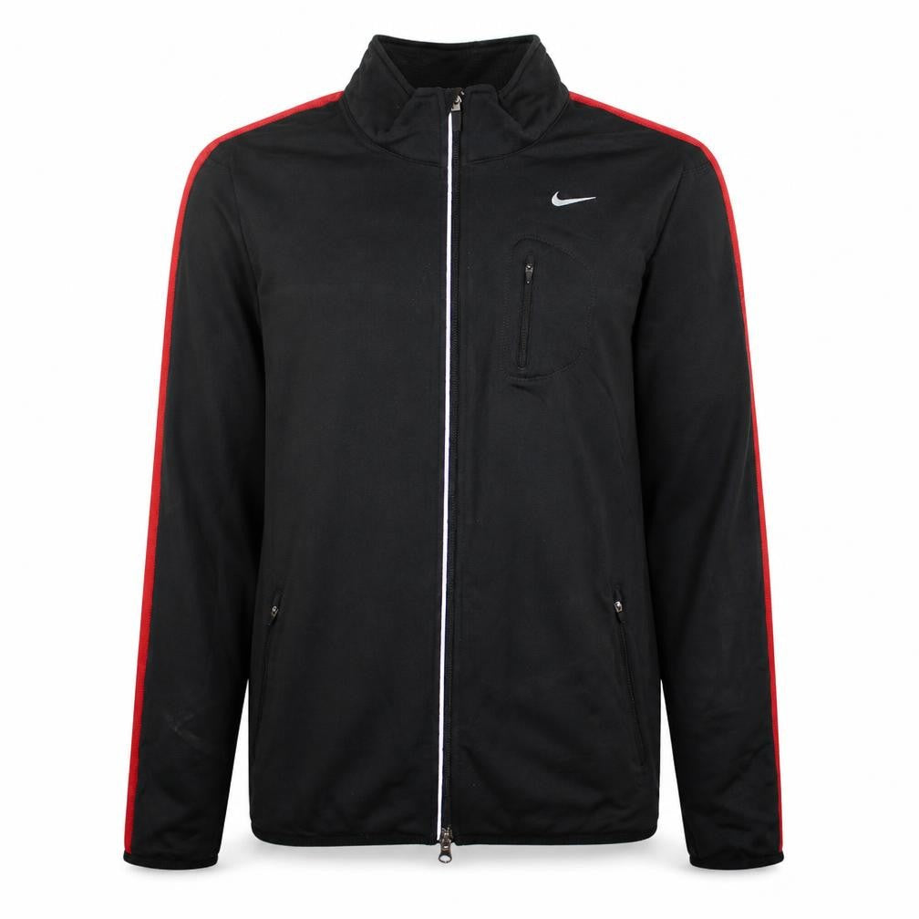 Nike Men's Black Full Zip Dri-Fit Sweatshirt Size M Athletic Jacket