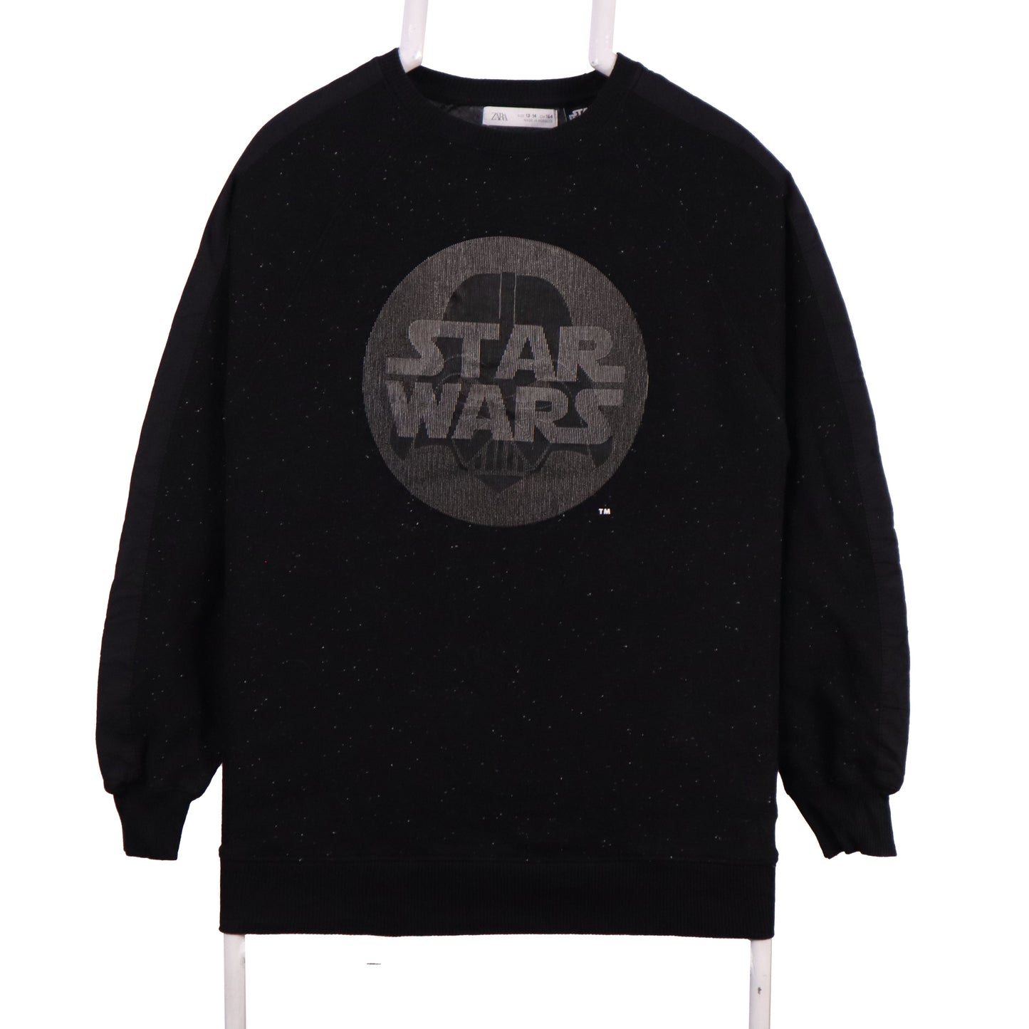 ZARA Boys Black Star Wars Pullover Sweatshirt Size 13-14 Years