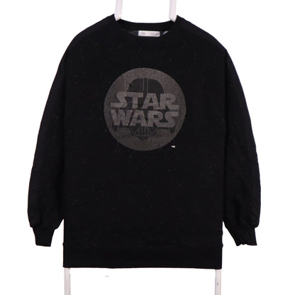 Additional front view of Zara boys’ black star wars pullover sweatshirt, size 13-14, years