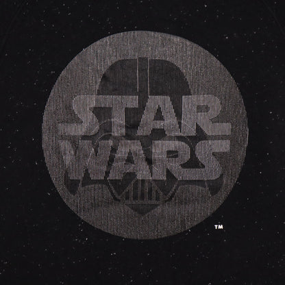 Brand and care label for Zara boys’ black star wars pullover sweatshirt, size 13-14, years