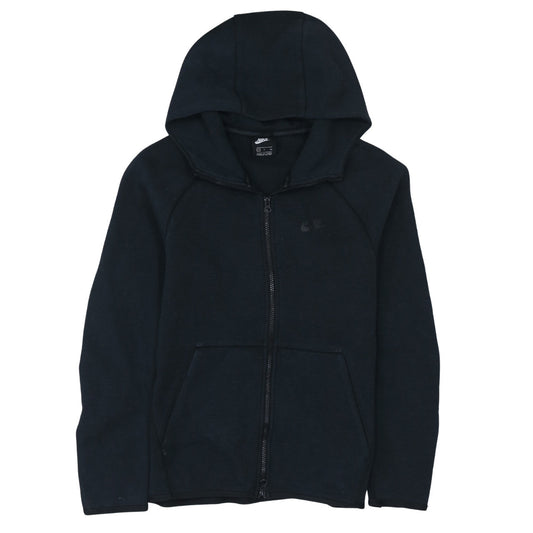 Nike Men's Black Full Zip Hoodie Size S Regular Fit Fleece