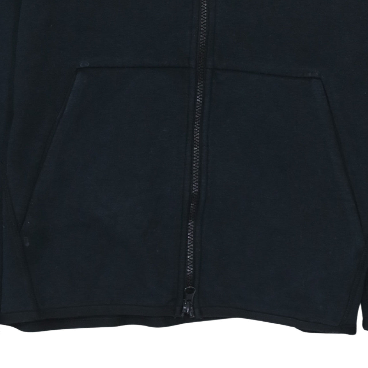 Nike Men's Black Full Zip Hoodie Size S Regular Fit Fleece