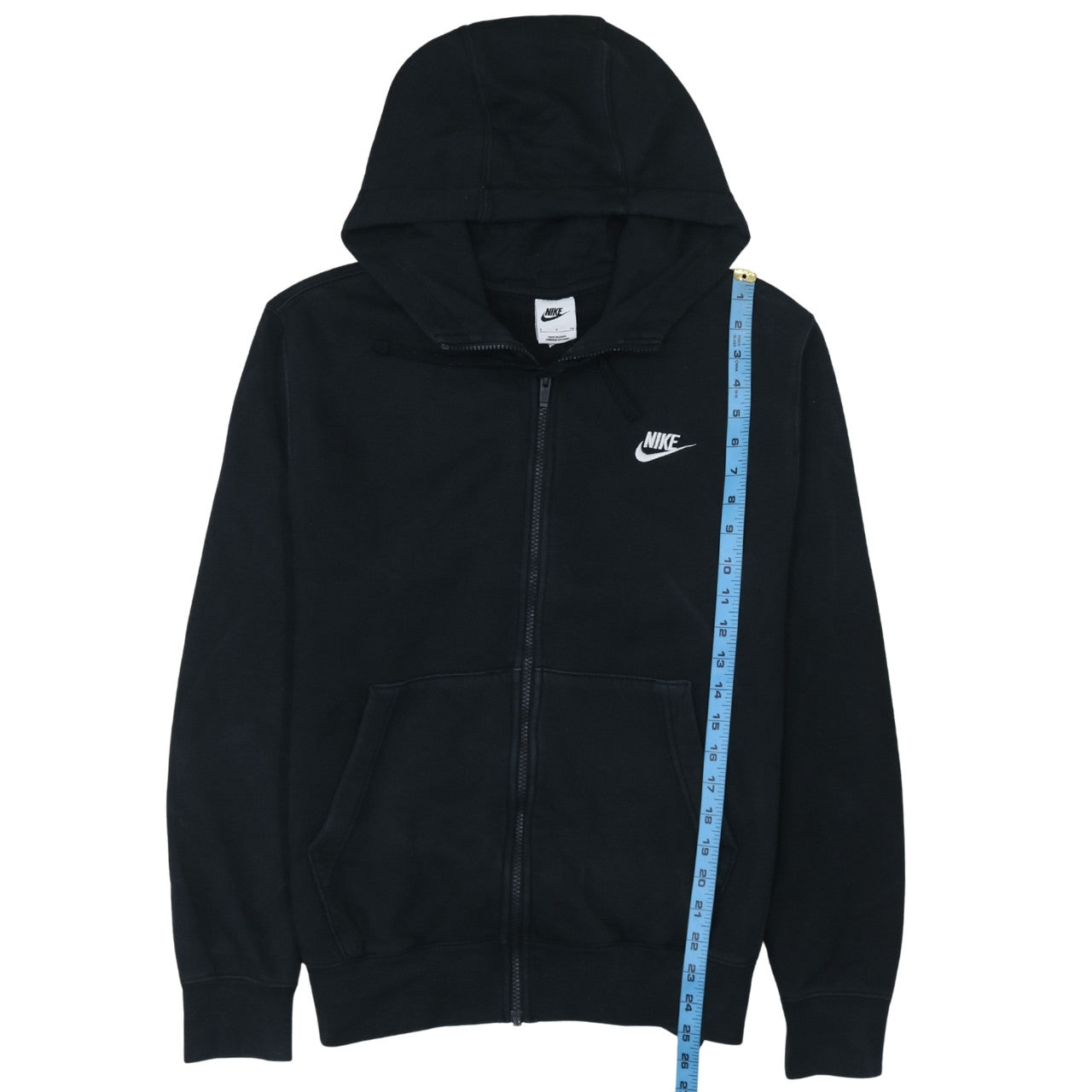 Nike Men's Black Full Zip Hoodie Size S Regular Fit
