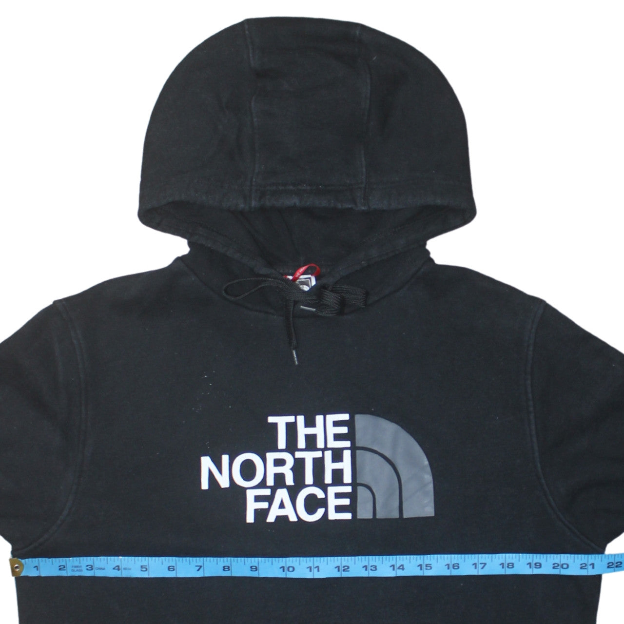 The North Face Men's Black Pullover Hoodie M Fleece Logo Sweatshirt