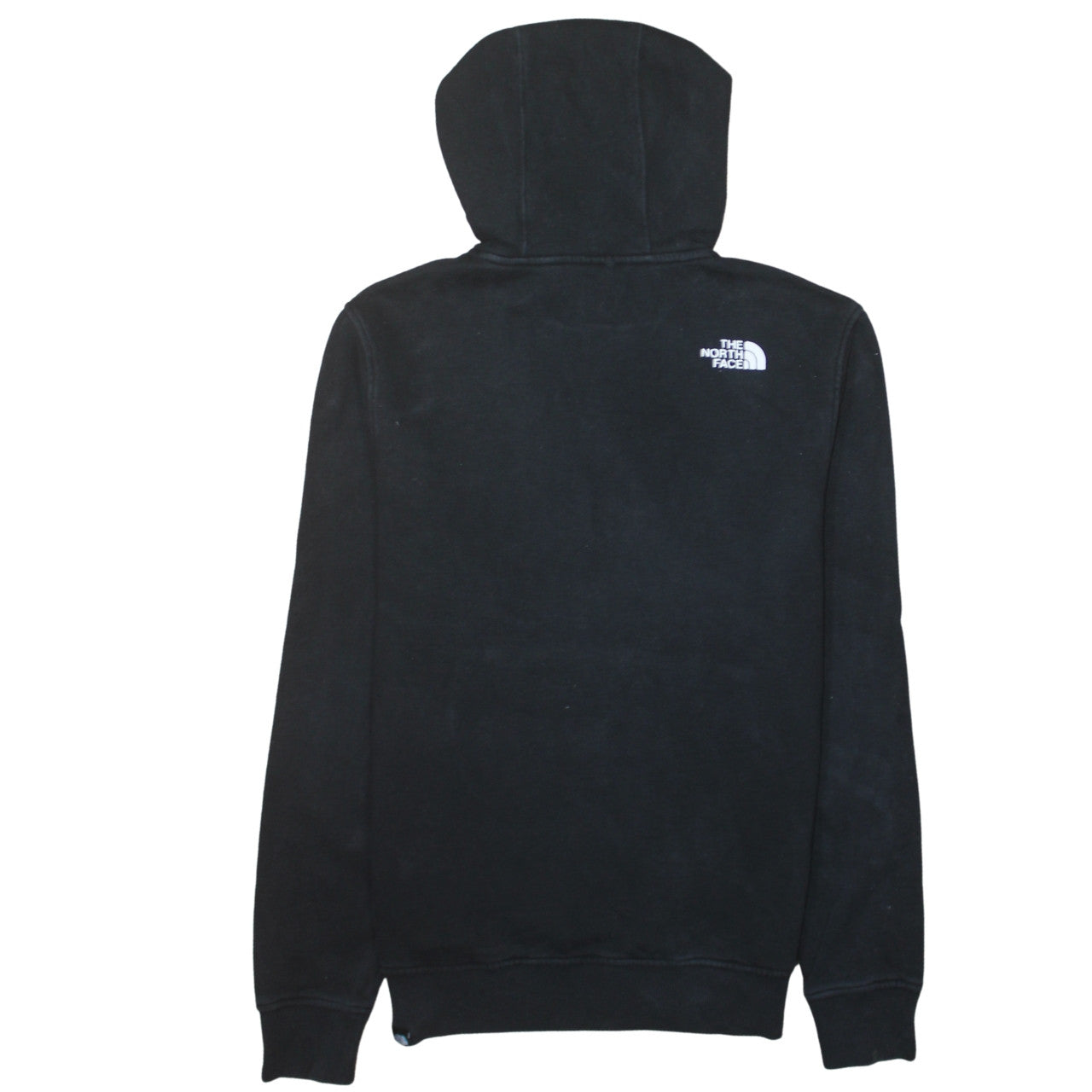 The North Face Men's Black Pullover Hoodie M Fleece Logo Sweatshirt