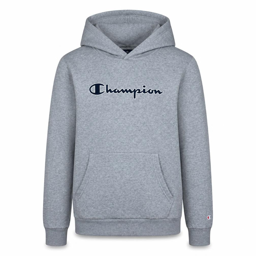 Champion Boys Grey Pullover Hoodie Size 15-16 Years Classic Fit