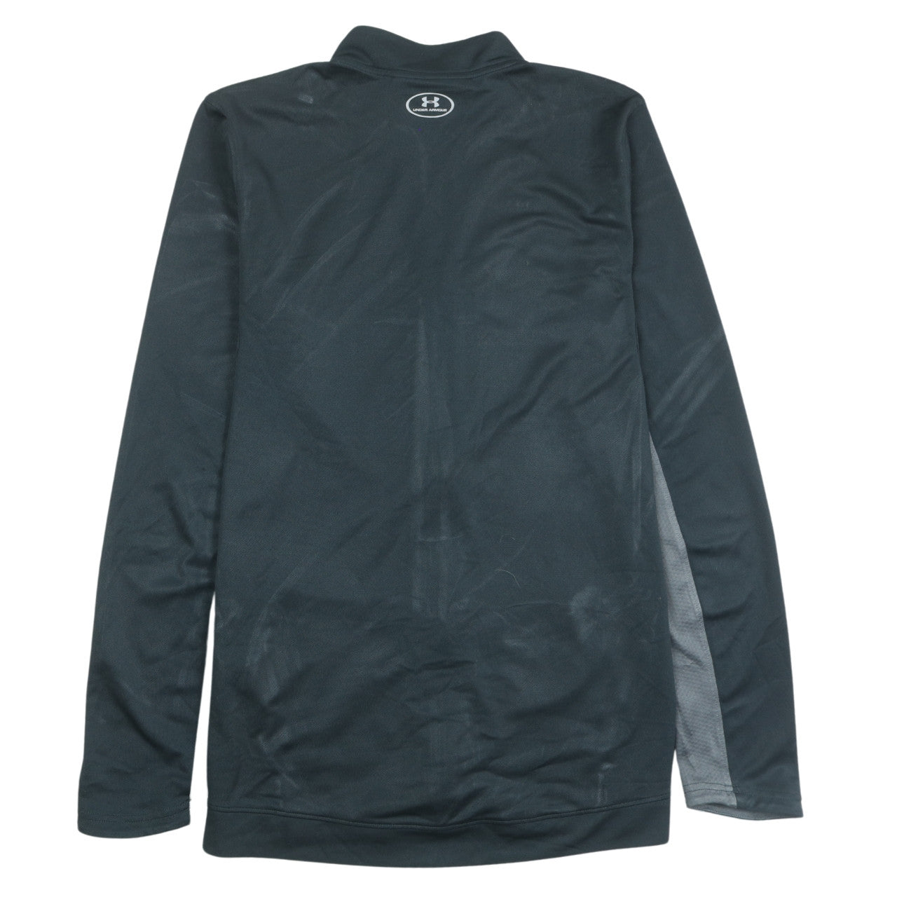 Under Armour Boys Black YXL Full Zip Sweatshirt Athletic Loose Fit