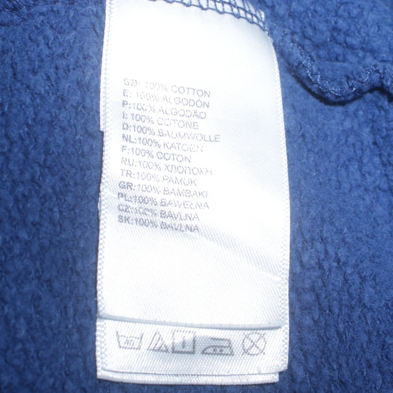 The North Face Mens Blue Pullover Hoodie Small Regular Fit