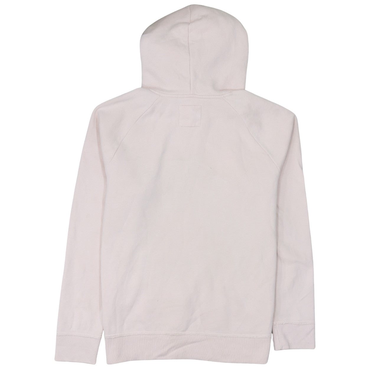 Hollister Men's Beige Pullover Hoodie L Logo Fleece Sweatshirt