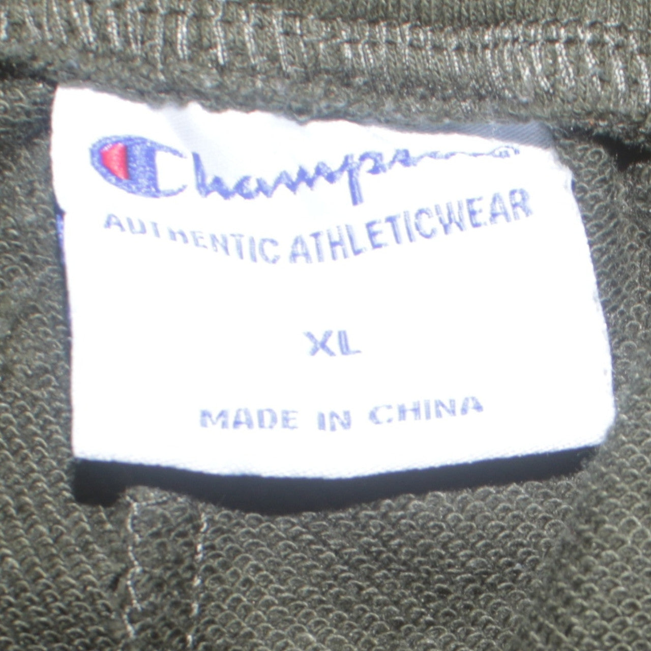 Champion Mens Khaki Green XL Joggers Athletic Fit Sweat Pants