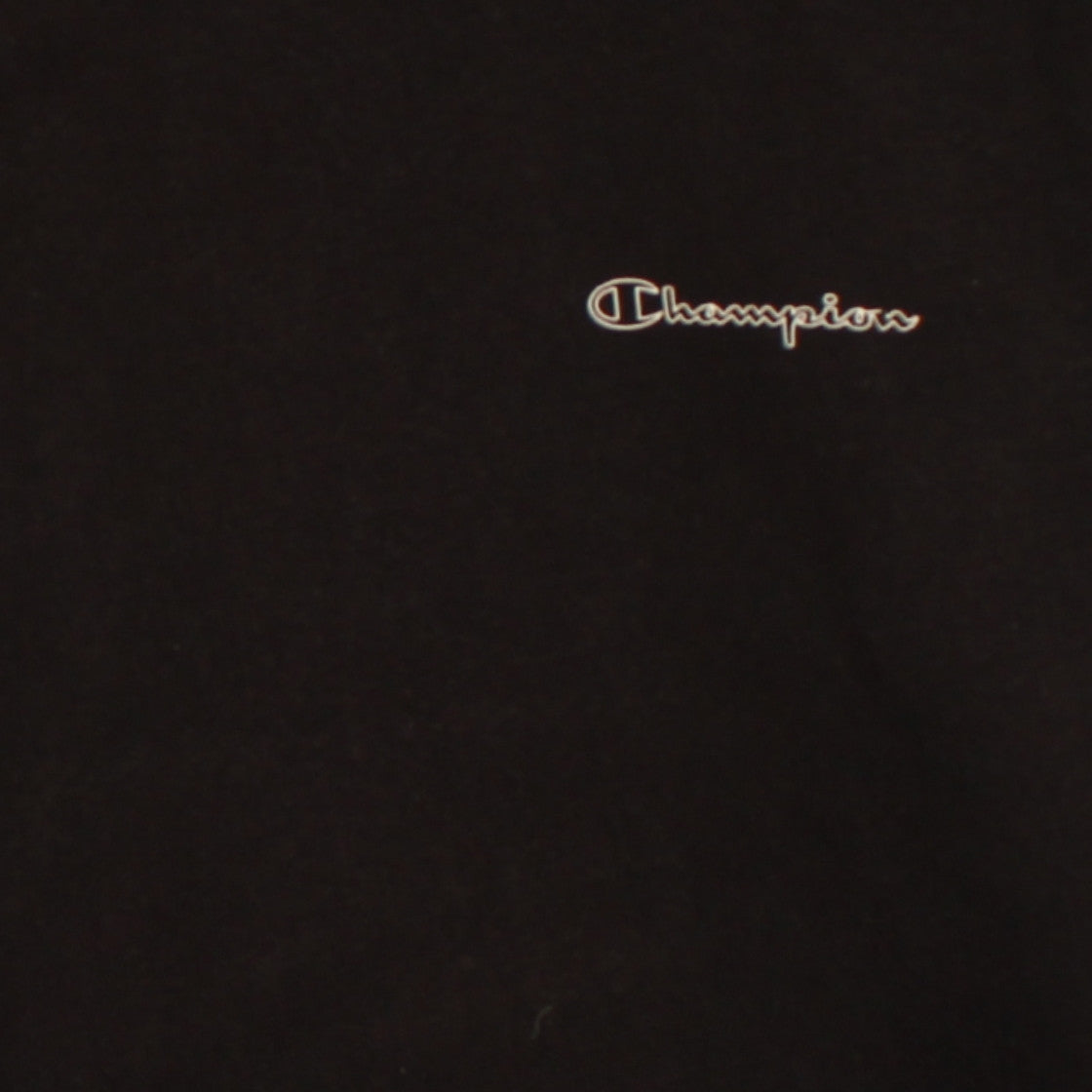 Champion Men's Black Large Hoodie Pullover Logo Sweatshirt