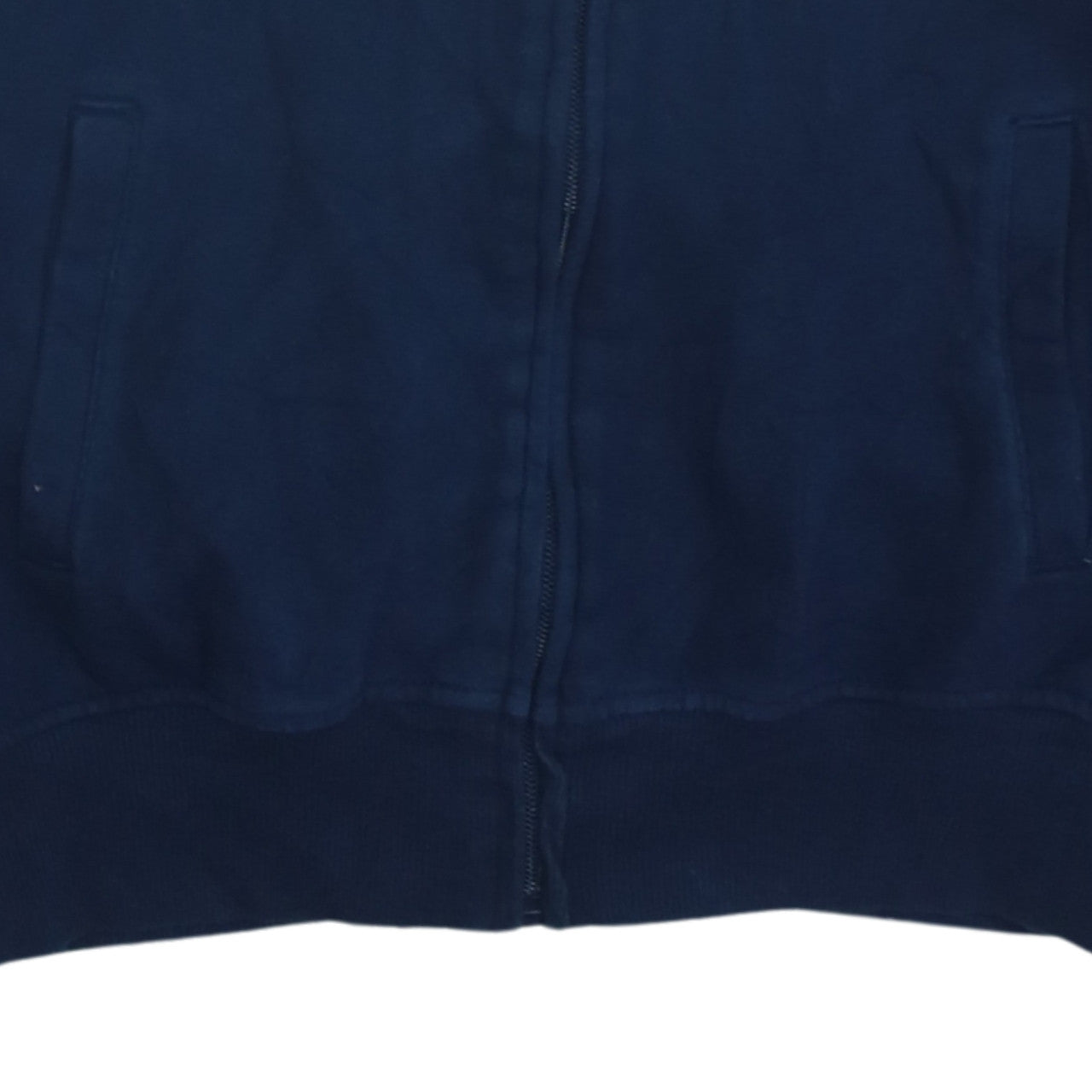 Ellesse Womens Navy Full Zip Hoodie Size UK 10 Cotton Blend