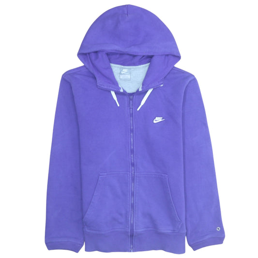 Nike Men's Purple Full Zip Hoodie Size S Fleece Sportswear