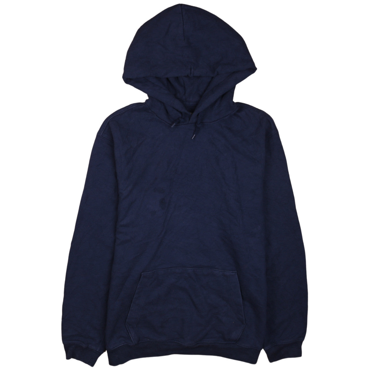 GAP Mens Blue Pullover Hoodie Medium Fleece Sweatshirt
