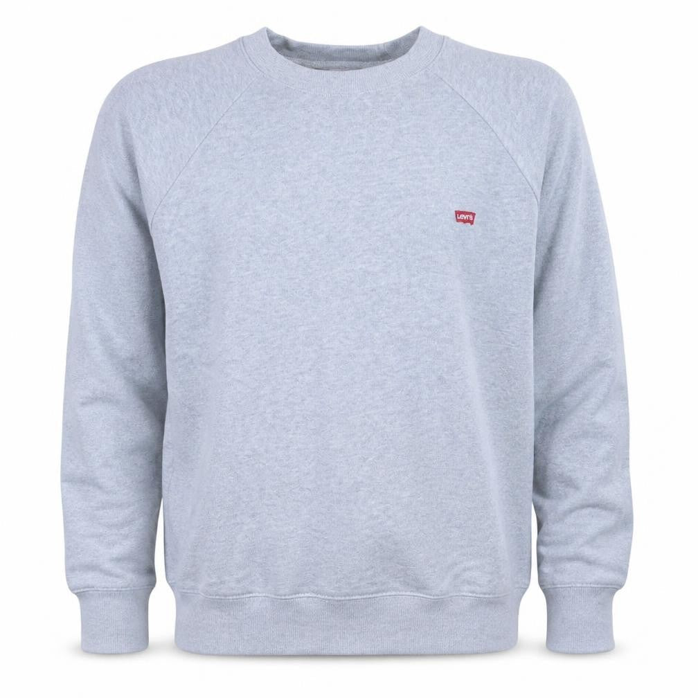 Levi's Men's Grey Crew Neck Sweatshirt Medium Regular Fit