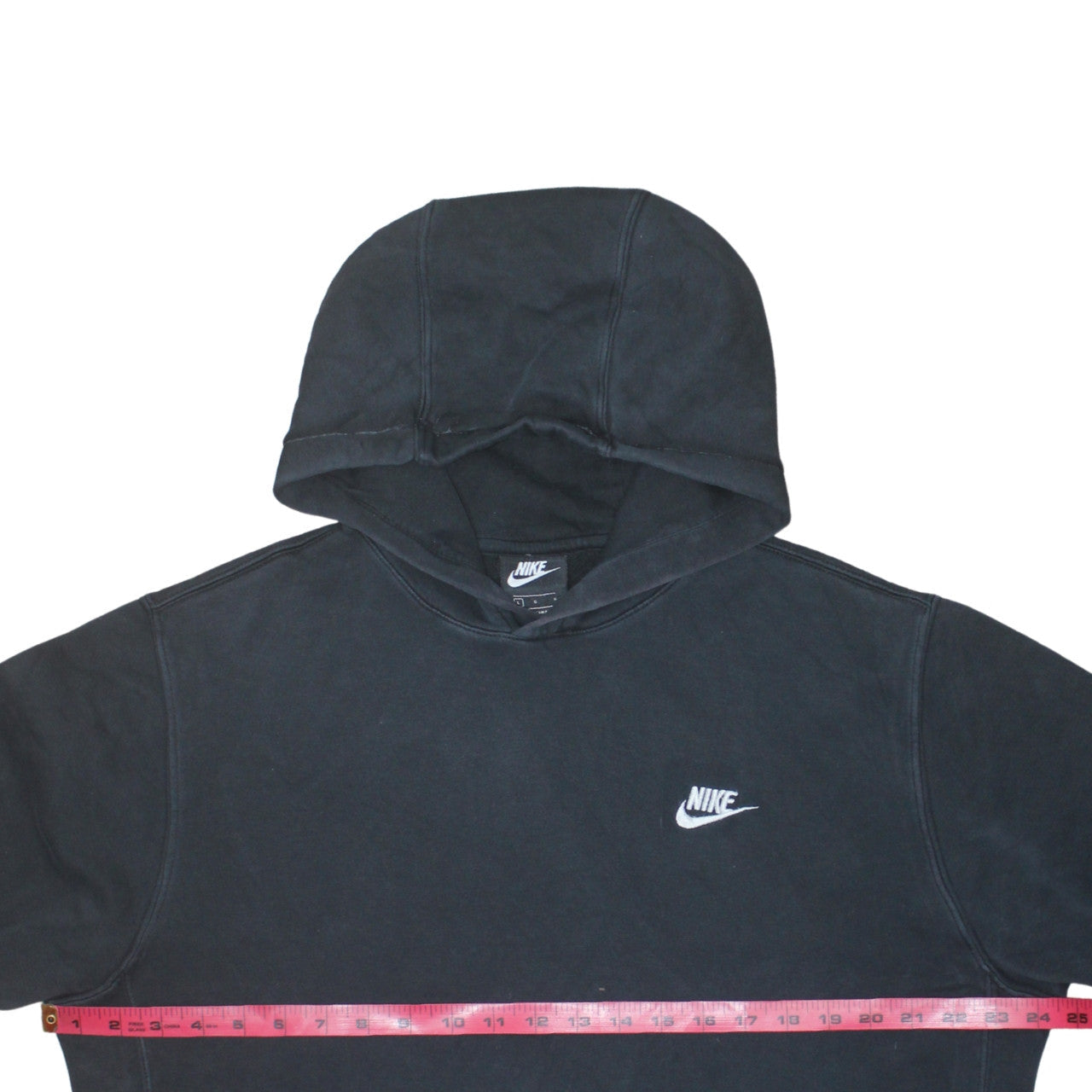 Nike Men's Black Pullover Hoodie L Fleece Sportswear Sweatshirt