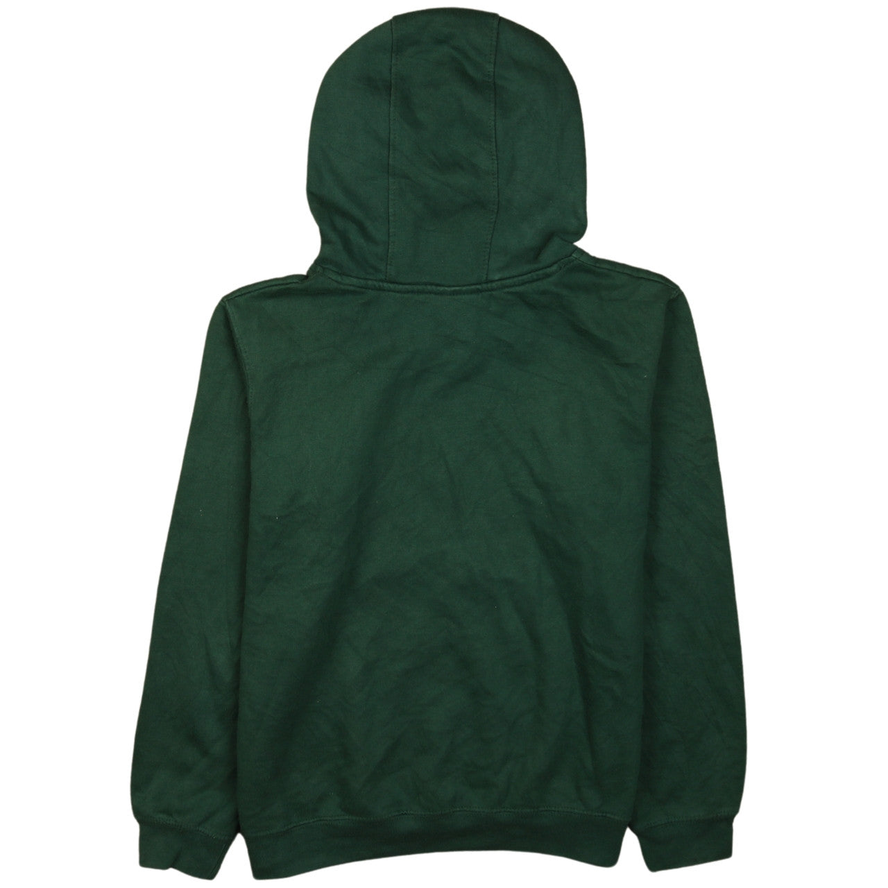 NFL Team Apparel Boys Green Pullover Hoodie Size 10-12 Graphic Print Cotton