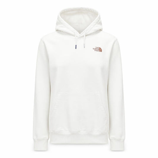The North Face Women’s L Ivory Pullover Hoodie Cotton Blend