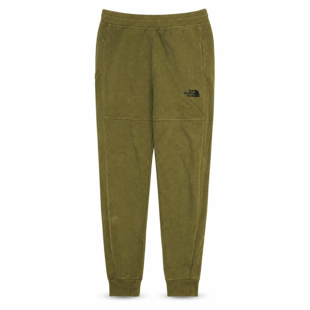 The North Face Men's Green Fleece Jogger Trousers Size S