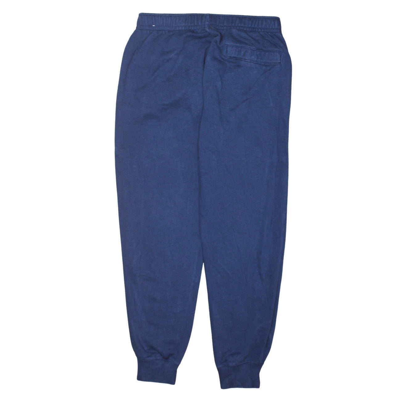 Nike Mens Blue Jogger Sweatpants S Regular Fit Fleece Cuffed Trousers