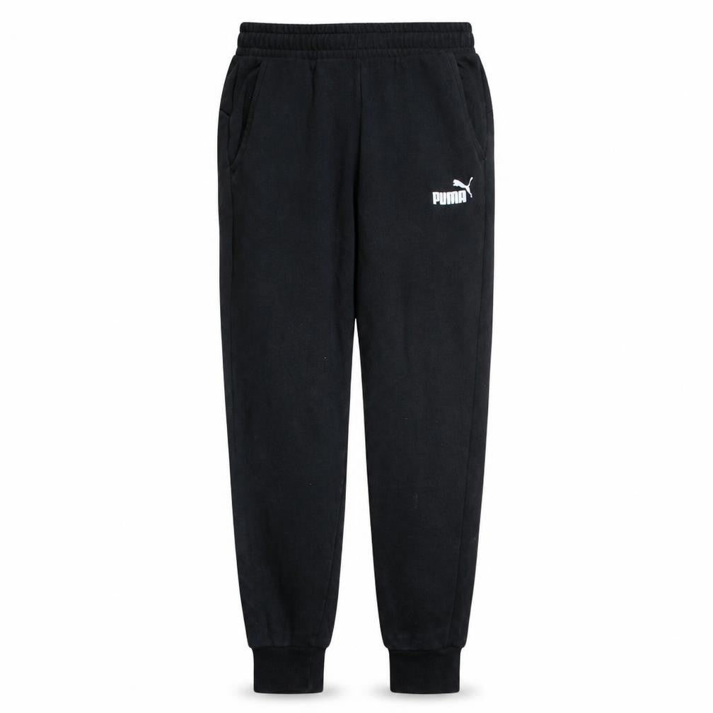 Puma Men's Black Jogger Sweatpants M Regular Fit Fleece