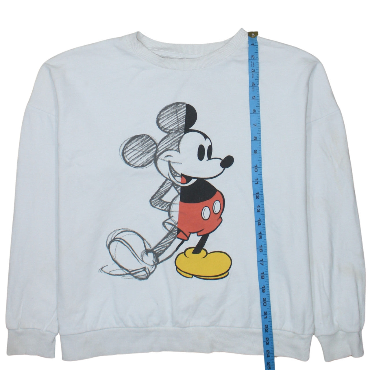 Disney at George White Mickey Mouse Women's L Sweatshirt
