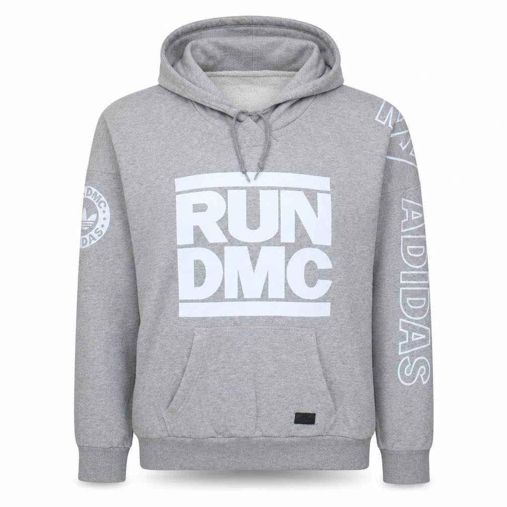 Adidas Women’s Grey RUN DMC Pullover Hoodie Size 6 XS